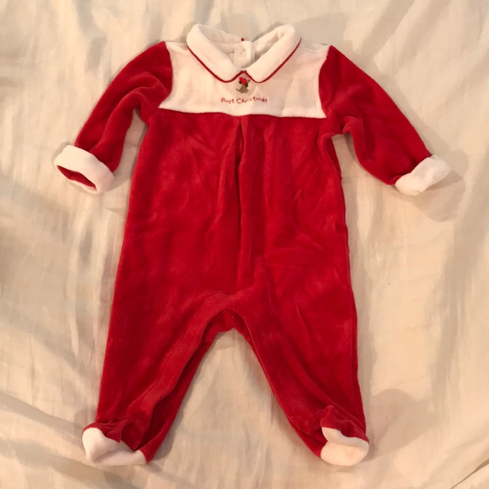 Janie and Jack First Christmas outfit